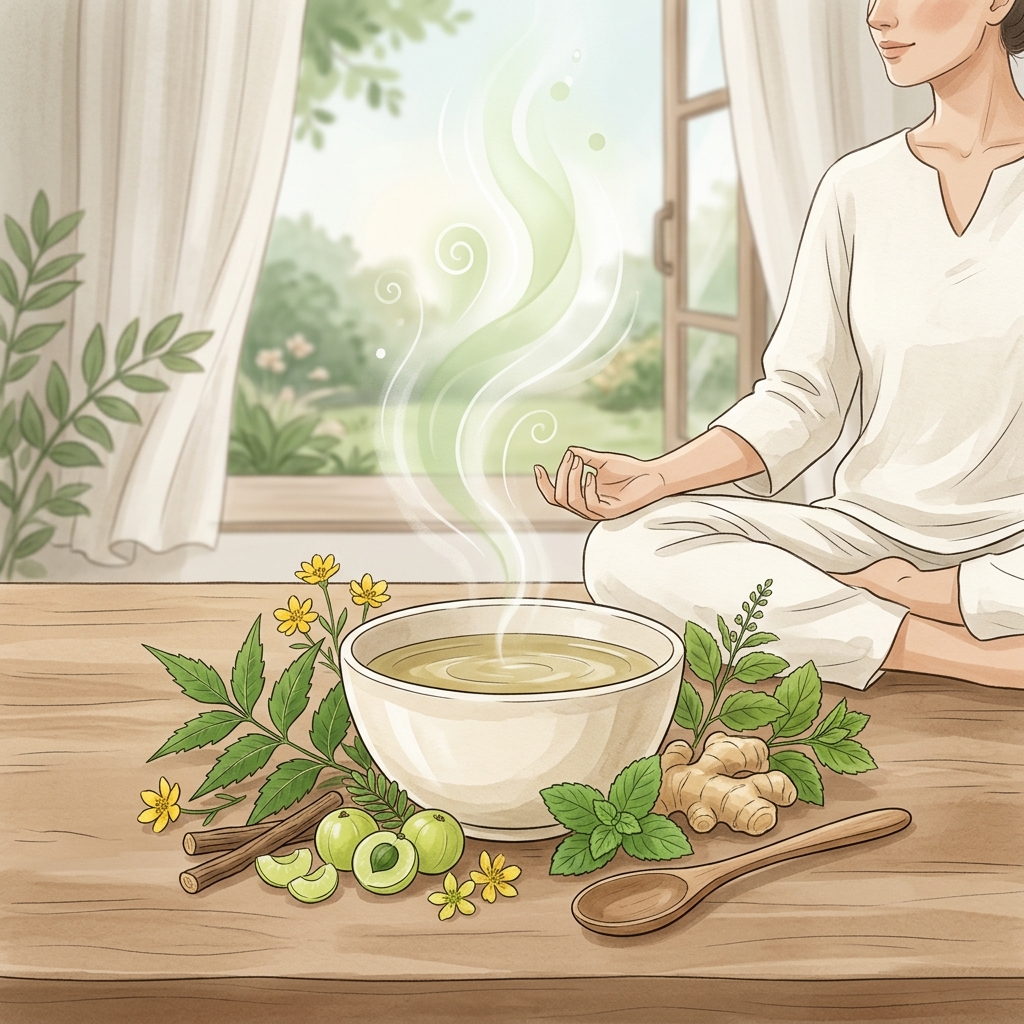 Vamana Karma therapeutic emesis procedure at Sparsh Clinique